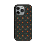 University of Miami Hurricanes Fashion Pattern MagSafe Compatible Phone Case for Apple iPhone