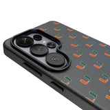 University of Miami Hurricanes Fashion Pattern MagSafe Compatible Phone Case for Samsung Galaxy