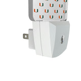 University of Miami Hurricanes Fashion Pattern Night Light 2-Pack