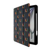 University of Miami Hurricanes Fashion Pattern Tablet Case for Apple iPad