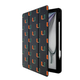 University of Miami Hurricanes Fashion Pattern Tablet Case for Apple iPad