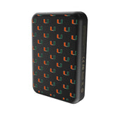 University of Miami Hurricanes Fashion Pattern Wireless Mag Power Bank