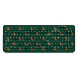 University of Miami Hurricanes Fashion Pattern Wireless USB Keyboard