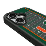 University of Miami Hurricanes Field Bump Phone Case for Apple iPhone