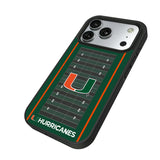 University of Miami Hurricanes Field Bump Phone Case for Apple iPhone