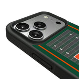 University of Miami Hurricanes Field Bump Phone Case for Apple iPhone