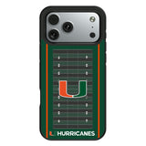 University of Miami Hurricanes Field Bump Phone Case for Apple iPhone