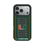 University of Miami Hurricanes Field Bump Phone Case for Apple iPhone
