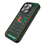 University of Miami Hurricanes Field Bump Phone Case for Apple iPhone