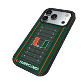 University of Miami Hurricanes Field Bump Phone Case for Apple iPhone