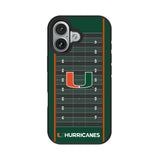 University of Miami Hurricanes Field Bump Phone Case for Apple iPhone