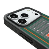 University of Miami Hurricanes Field Bump Phone Case for Apple iPhone