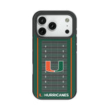 University of Miami Hurricanes Field Bump Phone Case for Apple iPhone