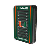 University of Miami Hurricanes Field Wireless Mag Power Bank