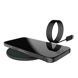 University of Miami Hurricanes Linen 15-Watt Wireless Charger