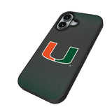 University of Miami Hurricanes Linen Bump Phone Case for Apple iPhone
