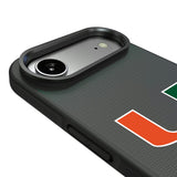 University of Miami Hurricanes Linen Bump Phone Case for Apple iPhone