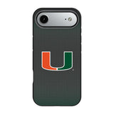University of Miami Hurricanes Linen Bump Phone Case for Apple iPhone