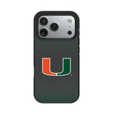 University of Miami Hurricanes Linen Bump Phone Case for Apple iPhone