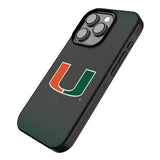 University of Miami Hurricanes Linen Bump Phone Case for Apple iPhone
