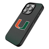University of Miami Hurricanes Linen Bump Phone Case for Apple iPhone