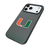 University of Miami Hurricanes Linen Bump Phone Case for Apple iPhone