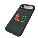 University of Miami Hurricanes Linen MagSafe Compatible Phone Case for Apple iPhone