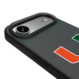 University of Miami Hurricanes Linen MagSafe Compatible Phone Case for Apple iPhone