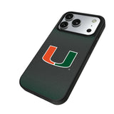University of Miami Hurricanes Linen MagSafe Compatible Phone Case for Apple iPhone