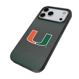 University of Miami Hurricanes Linen MagSafe Compatible Phone Case for Apple iPhone