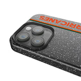 University of Miami Hurricanes Sidebar Black Bling Phone Case for Apple iPhone