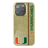 University of Miami Hurricanes Sidebar Bling Phone Case for Apple iPhone