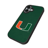 University of Miami Hurricanes Solid Bump Phone Case for Apple iPhone