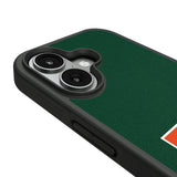 University of Miami Hurricanes Solid Bump Phone Case for Apple iPhone