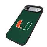 University of Miami Hurricanes Solid Bump Phone Case for Apple iPhone
