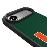 University of Miami Hurricanes Solid Bump Phone Case for Apple iPhone