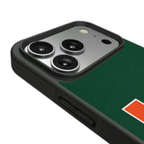 University of Miami Hurricanes Solid Bump Phone Case for Apple iPhone