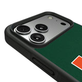 University of Miami Hurricanes Solid Bump Phone Case for Apple iPhone