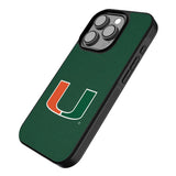 University of Miami Hurricanes Solid Bump Phone Case for Apple iPhone