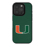 University of Miami Hurricanes Solid Bump Phone Case for Apple iPhone