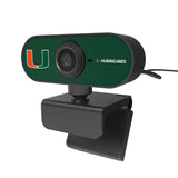 University of Miami Hurricanes Solid Webcam