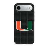 University of Miami Hurricanes Text Backdrop MagSafe Compatible Phone Case for Apple iPhone
