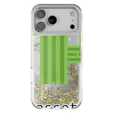 University of Michigan Wolverines Fashion Pattern Glitter Phone Case for Apple iPhone