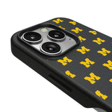 University of Michigan Wolverines Fashion Pattern MagSafe Compatible Phone Case for Apple iPhone