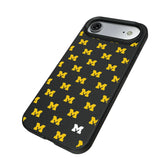 University of Michigan Wolverines Fashion Pattern MagSafe Compatible Phone Case for Apple iPhone