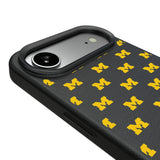 University of Michigan Wolverines Fashion Pattern MagSafe Compatible Phone Case for Apple iPhone