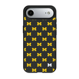 University of Michigan Wolverines Fashion Pattern MagSafe Compatible Phone Case for Apple iPhone