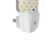 University of Michigan Wolverines Fashion Pattern Night Light 2-Pack