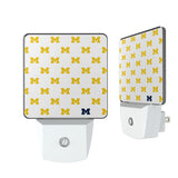 University of Michigan Wolverines Fashion Pattern Night Light 2-Pack