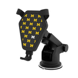 University of Michigan Wolverines Fashion Pattern Wireless Car Charger